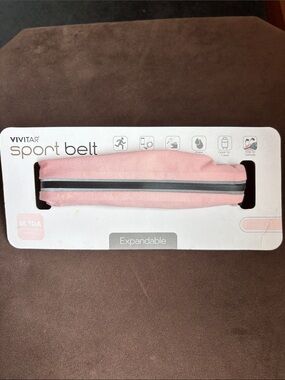 VIVITAR Pink Sport Belt with Reflective Stripe